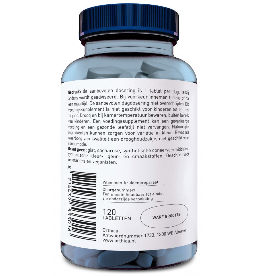 Orthica - Vitamine B 100 SR 120 tabletten
