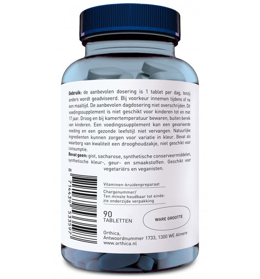 Orthica - Stress B-complex Forte - 90 tabletten