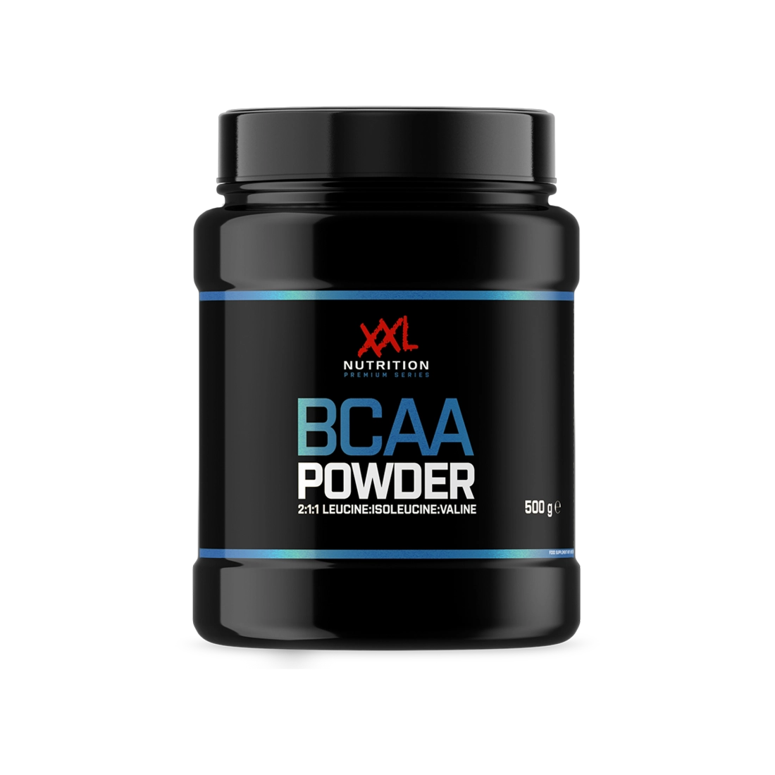 XXL Nutrition - BCAA Powder - Leucine (2) Isoleucine (1) Valine (1) - Essentiële Aminozuren, BCAA Poeder - Neutraal Smaak - 500 Gram (50 doseringen)