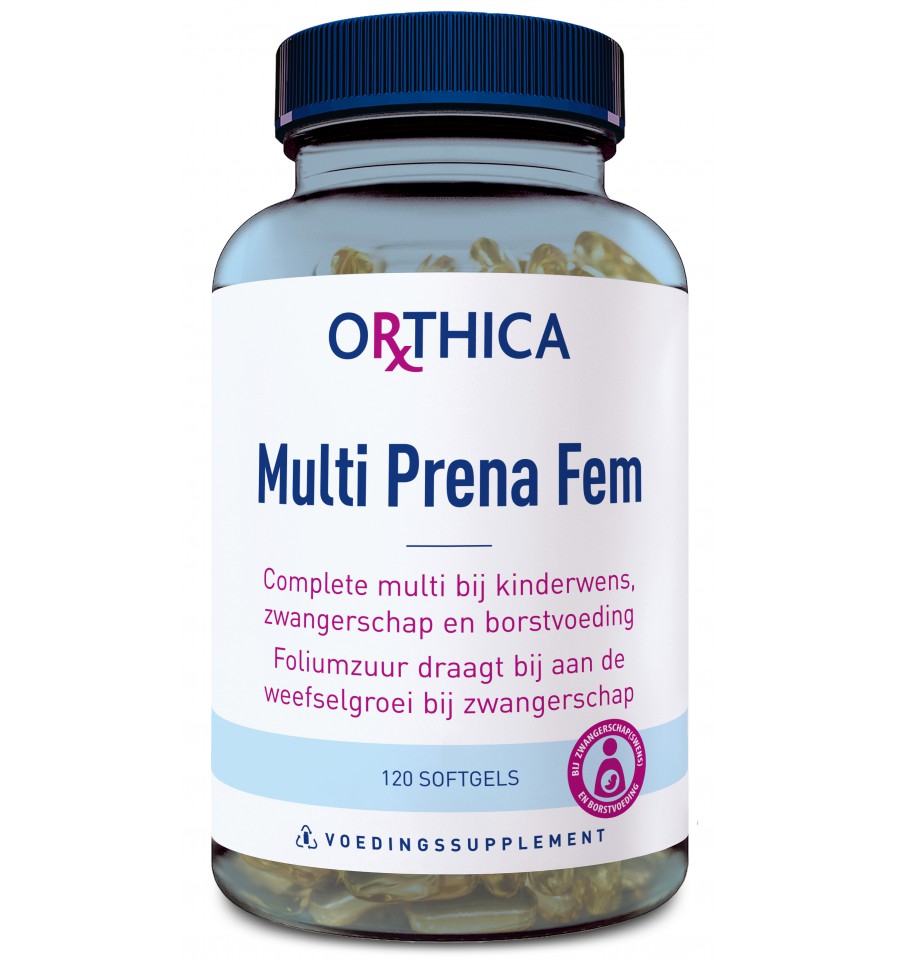 Orthica - Multi Prena Fem - 120 softgels