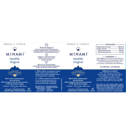 Minami - MorEPA Orignal - 120 softgels
