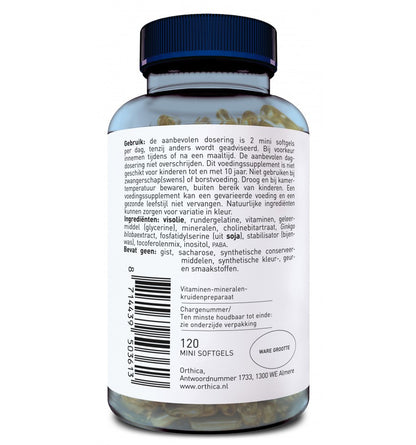 Orthica - Multi 65+ 120 mini softgels