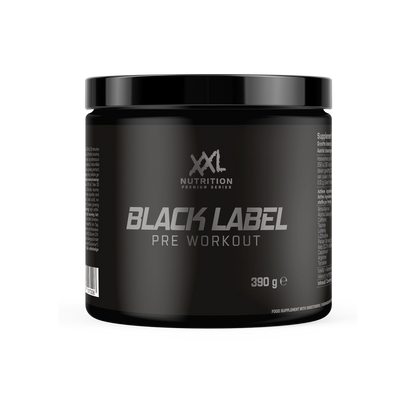 XXL Nutrition - Black Label Pre-Workout - Diverse Smaken - 390 Gram (30 doseringen)