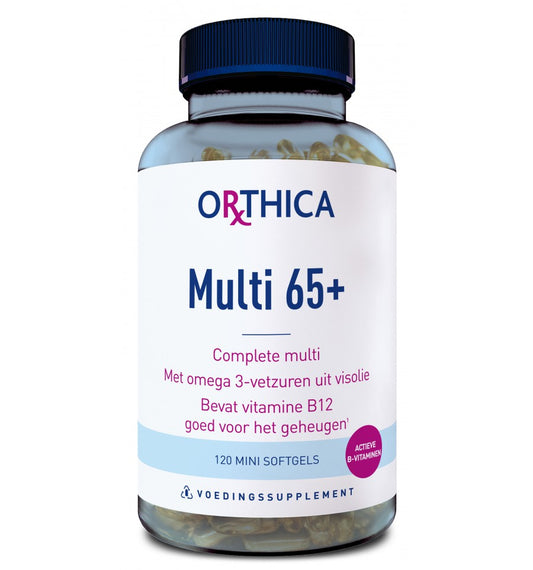 Orthica - Multi 65+ 120 mini softgels