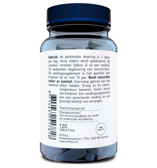 Orthica - Vitamine D-25 - 120 tabletten